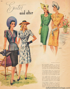 1940's Easter fashion