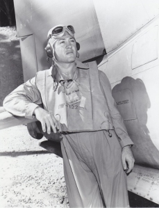 Pappy Boyington, famed rebel leader of the Black Sheep Squadron