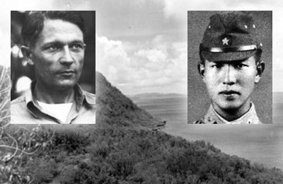 Left: RM1c George Ray Tweed Right: Sergeant Soichi Yokoi