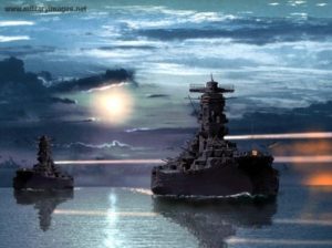 Yamato and Musashi (artist unknown)